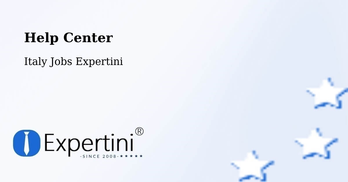 Help Center – Sciolze - Italy Jobs Expertini